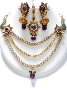 Polki Necklace Set